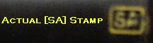 Actual SA Stamp