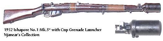1952 Ishapore with Cup Grenade Launcher