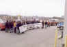 Rouyn-Noranda 27 oct: Devant les locaux de Radio-Nord inc.