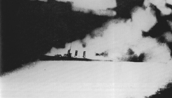 Final Moments of USS Quincy