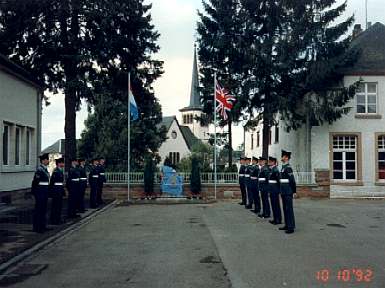 Innoguration Ceremony  Rambrouch Halifax Memorial October 10, 1992