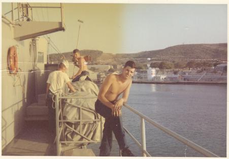 Guantanamo Bay, Cuba - starboard bridge wing