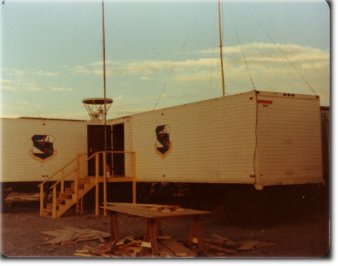 Support Vans at Bowman, North Dakota
