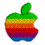 IMAGE of Rotating Apple Logo