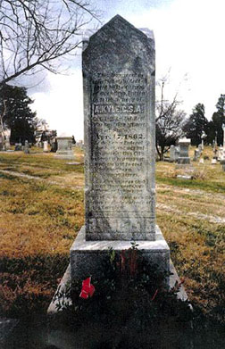 Image of J. A. Kile monument