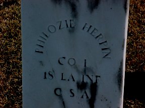 image of p herpin headstone
