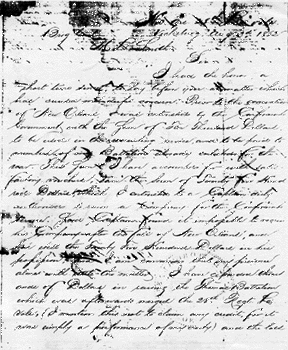 IMAGE of Girault Letter