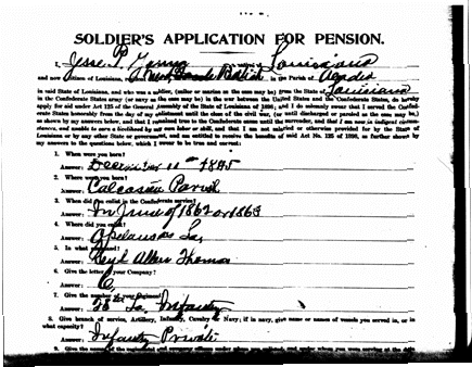 IMAGE of Jesse Young pension