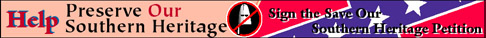 IMAGE of Save Our Southern Heritage Banner