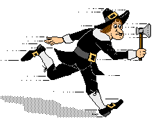 Pilgrim Chasing Turkey