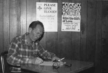 Bill Rachor Hard at Work