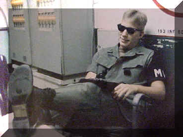 "I got to wear shades"