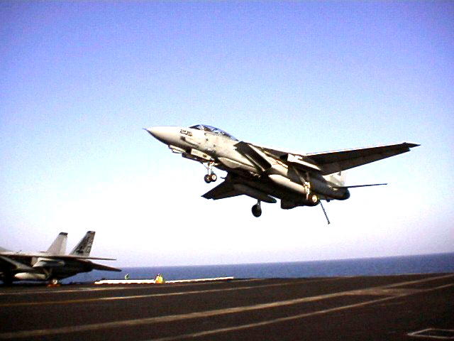 over the ramp