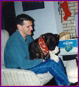 Me on Glen's lap