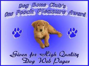 Dog Bone Club Award