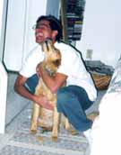 Sandy and her daddy
