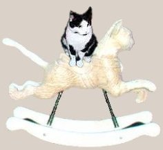 Jacky on carousel cat