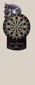 Candy on the dart board