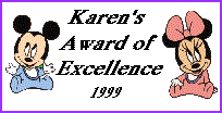 Karen's Award of Excellence