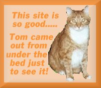 Tom's out from under the bed award