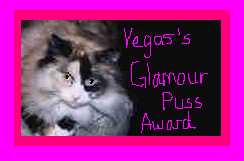 Vegas's Glamour Puss Award