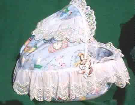 Small Blue / Long Lace / Side View