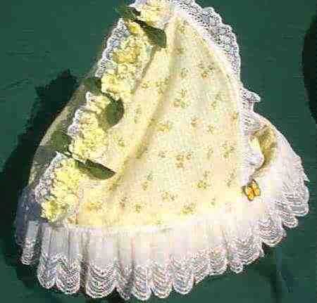 Small Yellow / Back View / Long Lace