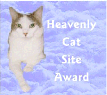 Heavenly Cat Site Award