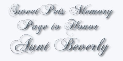 With Love Aunt Bev
