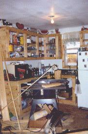building cabinets