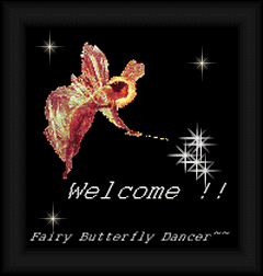Welcome Fairy Butterfly Dancer