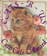 CATS~R~US Cute Cats Award