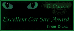 Excellent Cat Site Award