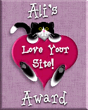 Ali's Love Your Site! Award
