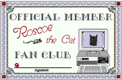 Roscoe the Cat Fan Club