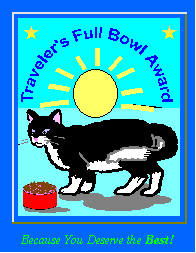Traveler's Full Bowl Award