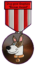 Dog-gone Graphics Bronze Award