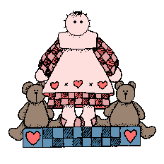 Girl and Bears