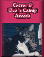 Ceasar & Cleo's Catnip Award