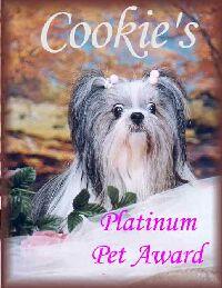 Cookie's Award