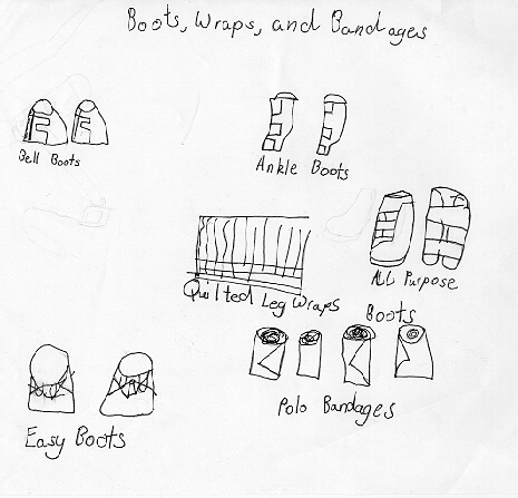 [Bandages and boots]