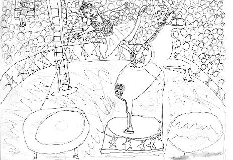 [Circus horse]