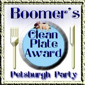 Boomer's Clean Plate Award