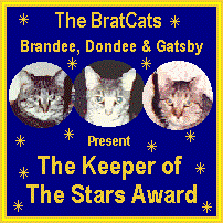 The BratCats Keeper Of The Stars Award