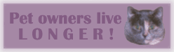 Pet owners live longer