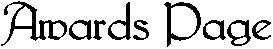 Awards Page