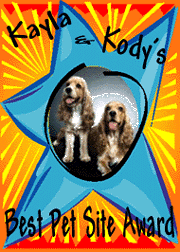 Kayla & Kody's
     Award