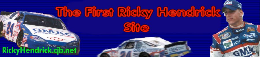 The First Ricky Hendrick Site
