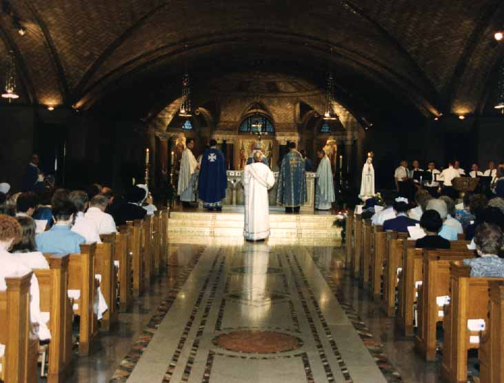 ... Heirarchial Liturgy at the Crypt Church