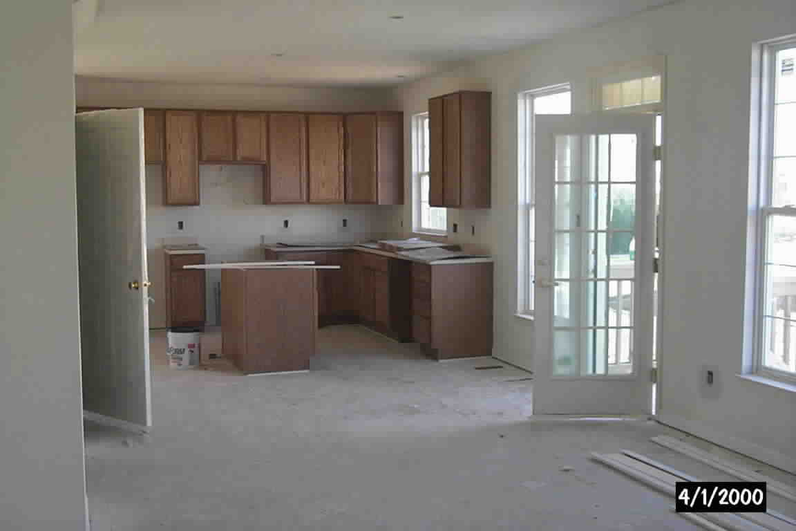 ... The Kitchen during construction